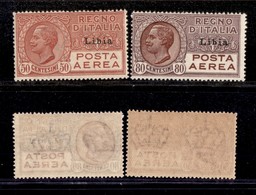 1836 COLONIE - LIBIA - 1928/1929 - Posta Aerea Soprastampati (1/2) - Serie Completa Di 2 Valori - Gomma Integra (300) - Other & Unclassified