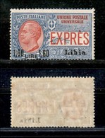 1842 COLONIE - LIBIA - 1922 - 1,60 Lire Su 30 Cent Espresso (6) - Gomma Integra (55) - Other & Unclassified