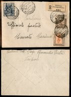 1860 COLONIE - LIBIA - STORIA POSTALE - 60 Cent (56) + 15 Cent (62) + 1 Lira (65) - Raccomandata Da Tripoli A Misurata D - Other & Unclassified