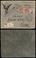 1861 COLONIE - LIBIA - STORIA POSTALE - Coppia Del 10 Cent (4) + 50 Cent (9) - Frontespizio Di Raccomandata Da Tripoli A - Other & Unclassified