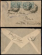 1881 COLONIE - LIBIA - STORIA POSTALE - Quattro 5 Cent (3) - Busta Da Tripoli A Pistoia Del 5.3.19 - Other & Unclassified