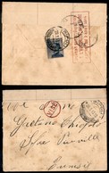 1884 COLONIE - LIBIA - STORIA POSTALE - 25 Cent (7) - Busta Da Tripoli A Tunisi Del 28.1.15 - Censure - Other & Unclassified