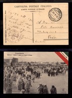 1910 COLONIE - LIBIA - STORIA POSTALE - R.Nave Flavio Gioia - Cartolina In Franchigia Da Tripoli (porto) A Padova Del 24 - Other & Unclassified