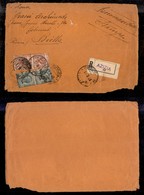 1926 COLONIE - LIBIA - STORIA POSTALE - Azizia (Tripolitania) - Pti 5 - Frontespizio Di Raccomandata Per Biella Con Affr - Other & Unclassified