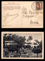1956 COLONIE - LIBIA - STORIA POSTALE - Suk El Giuma (Tripoli) - Pti 10 - 10 Cent Pittorica (61) Su Cartolina (la Piazza - Other & Unclassified