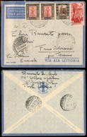 1967 COLONIE - LIBIA - STORIA POSTALE - Zuara Città Tripoli 6.7.41 (pti 8) - Aerogramma Per Teramo (47+47+50+28Aerea) - Other & Unclassified