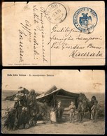 1969 COLONIE - LIBIA - STORIA POSTALE - Misurata 8.7.13 - Cartolina (accampamento Beduino) In Franchigia Per Macerata - Other & Unclassified