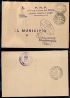 2028 COLONIE - LIBIA - STORIA POSTALE - P.N.F. / Gioventù Italiana Del Littorio / Comando Federale - Bengasi Corrisponde - Other & Unclassified