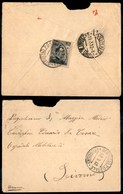 2077 COLONIE - LIBIA - STORIA POSTALE - Servizio Postale (Tobruk) 12.3.12 - 15 Cent Michetti (96 Regno) Al Retro Di Bust - Other & Unclassified