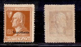 2118 COLONIE - TRIPOLITANIA - 1927 - 50 Cent Volta Soprastampato (44) - Linee Di Riquadro In Alto A Destra - Gomma Integ - Other & Unclassified