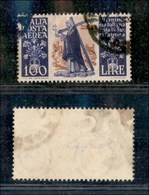 2131 REPUBBLICA - REPUBBLICA - 1948 - 100 Lire S. Caterina (146 Aerea) - Usato (50) - Other & Unclassified