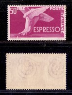 2237 REPUBBLICA - REPUBBLICA - 1952 - 50 Lire Espresso (30/I) - Gomma Integra (55) - Other & Unclassified