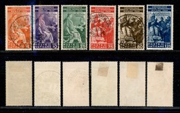 2261 VATICANO - VATICANO - 1935 - Congresso Giuridico (41/46) - Serie Completa Di 6 Valori - Usati (275) - Other & Unclassified