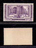 2269 VATICANO - VATICANO - 1938 - 80 Cent Archeologia (59) - Gomma Integra (87+) - Other & Unclassified