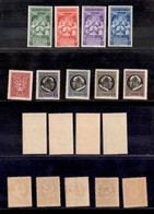 2271 VATICANO - VATICANO - 1939/1940 - Pio XII + Medaglioncini (68/76) - Le Due Serie Complete - 9 Valori - Gomma Integr - Other & Unclassified