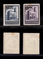 2327 SAN MARINO - SAN MARINO - 1934 - Palazzetto Posta Soprastampati (184/185) - Serie Completa Di 2 Valori - Gomma Inte - Other & Unclassified
