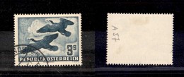 2365 ESTERO  - AUSTRIA - 1953 - 3 Shilling Uccelli Posta Aerea (985) - Usato (120) - Autres & Non Classés