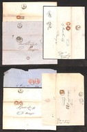 2370 ESTERO  - AUSTRIA - Territori Italiani - 1860/1872 - Undici Lettere (una Raccomandata) Da Trieste Con Affrancature  - Autres & Non Classés
