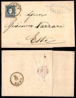 2373 ESTERO  - AUSTRIA - Territori Italiani - Triest - 15 Kreuzer (15/II) Su Lettera Per Este - Autres & Non Classés