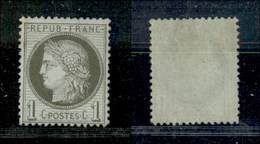 2429 ESTERO  - FRANCIA - 1871 - 1 Cent (45) - Nuovo Con Gomma - Other & Unclassified