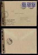 2474 ESTERO  - GERMANIA  - Ulm/Donau 25.5.46 - Tre 25 Pfenning (9) - Busta Per Rapallo - Censura - Autres & Non Classés