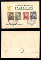 2485 ESTERO  - GERMANIA  - Ricostruzione Chiesa Dell'Imperatore Guglielmo (106/109) - Cartolina FDC - Neuwied Au Rhein 1 - Autres & Non Classés