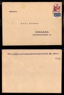 2492 ESTERO  - GERMANIA  - Wurttemberg - 20 Pfenning + 2 Pfenning Soprastampato (34+2) - Busta Da Tettnang A Saulgau Del - Other & Unclassified