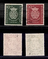 2500 ESTERO  - GERMANIA  - BRD - 1950 - 200 Anni Morte Di Bach (121/122) - Serie Completa Di 2 Valori - Usati (100) - Other & Unclassified