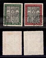 2501 ESTERO  - GERMANIA  - BRD - 1951 - Cattedrale Lubecca (139/140) - Serie Completa Di 2 Valori - Usati (160) - Autres & Non Classés