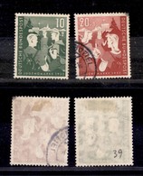 2504 ESTERO  - GERMANIA  - BRD - 1952 - Opere Per La Gioventù (153/154) - Serie Completa Di 2 Valori - Usati (40) - Autres & Non Classés
