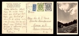 2516 ESTERO  - GERMANIA  - BRD - 2 Pfenning + 2+8 Pfenning (2+123+127) - Cartolina Freiburg 28.5.54 - Autres & Non Classés