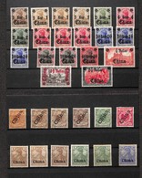 2537 ESTERO  - GERMANIA  - Uffici Postali In Cina - 1901/1905 - Due Cartoncini Con 30 Valori Del Periodo - Nuovi Con Gom - Other & Unclassified