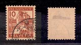 2759 ESTERO  - SVIZZERA - 1915 - 10 Cent Pro Juventute (129) - Usato (110) - Other & Unclassified