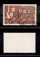 2777 ESTERO  - SVIZZERA - 1945 - 2 Franchi Pax (456) - Usato (200) - Autres & Non Classés