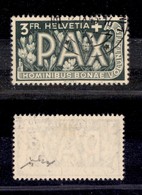 2778 ESTERO  - SVIZZERA - 1945 - 3 Franchi Pax (457) - Usato (110) - Other & Unclassified