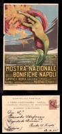 2894 CARTOLINE - COMMEMORATIVE - Mostra Nazionale Delle Bonifiche - Napoli - Illustrata Chappuis - Viaggiata 13.8.25 FP - Other & Unclassified