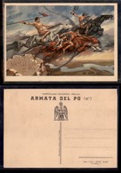 2902 CARTOLINE - MILITARI - Armata Del Po - Illustrata Giuseppe Bartoli - Nuova FG (70) - Other & Unclassified