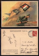 2904 CARTOLINE - MILITARI - Battaglioni G.I.L. - Illustrata D'Ercoli - Viaggiata FG (40) - Other & Unclassified