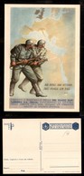 2977 CARTOLINE - FRANCHIGE MILITARI - 1941/42 - Boccasile - Due Popoli (F64/4) - Del Gaizo Santarsiero S.A. - Nuova (135 - Other & Unclassified