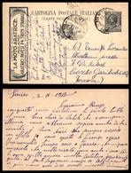 2994 CARTOLINE - INTERI - Pubblicitari - 1919 - La Moto Aratrice (R2/10) - Viaggiata 22.11.19 (75) - Other & Unclassified