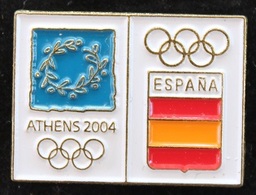 JEUX OLYMPIQUES - ATHEN 2004 - COMITE ESPAGNOL - SPAIN - ESPANA - ANNEAUX -                           (ROSE) - Giochi Olimpici