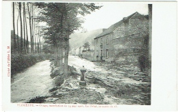 Floreffe. Orage, Inondation Du 14 Mai 1906. Le Préat, Matin Du 15. - Floreffe