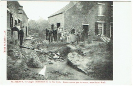 Floreffe. Orage, Inondation Du 14 Mai 1906. Ravin Creusé Par Les Eaux, Sous Saint-Roch. - Floreffe