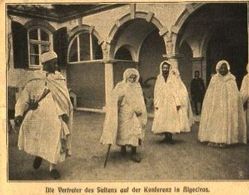 Die Vertreter Des Sultans Auf Der Konferenz In Algeciras / Druck, Entnommen Aus Kalender / 1907 - Empaques