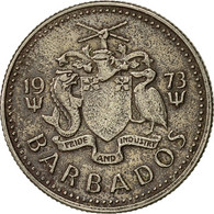 Monnaie, Barbados, 10 Cents, 1973, Franklin Mint, TTB, Copper-nickel, KM:12 - Barbados