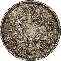 Monnaie, Barbados, 10 Cents, 1973, Franklin Mint, TTB, Copper-nickel, KM:12 - Barbades