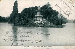 Bois De Boulogne CPA 75 Le Lac PARIS - Parques, Jardines