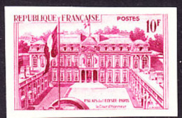 France (1957) Elysee Palace. Trial Color Proof.  Scott No 851, Yvert No 1126. - Andere & Zonder Classificatie
