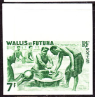 Wallis & Futuna (1960) Kava Ceremony. Trial Color Proof.  Scott No 155, Yvert No 157B. - Non Dentelés, épreuves & Variétés