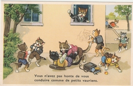 Ecole Des Chats - Vous N'avez Pas Honte De Vous ... - Chat Cat Katz - 1900-1949